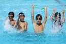 真夏日はプールへ！　サッカーに効く水中トレーニング