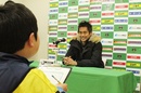 川口能活に取材も！JリーグSC相模原で子どもたちが1日記者体験